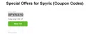 SPYRIX10. coupon verification screenshot