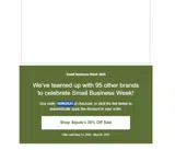 SBW2025 coupon verification screenshot