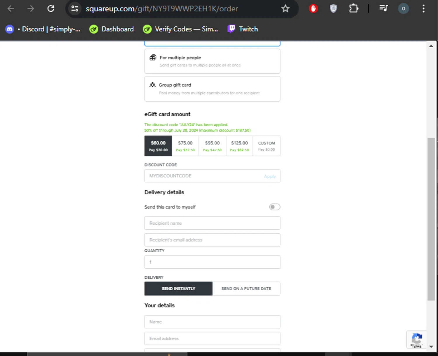 Square Promo Codes 50 Off August 2024