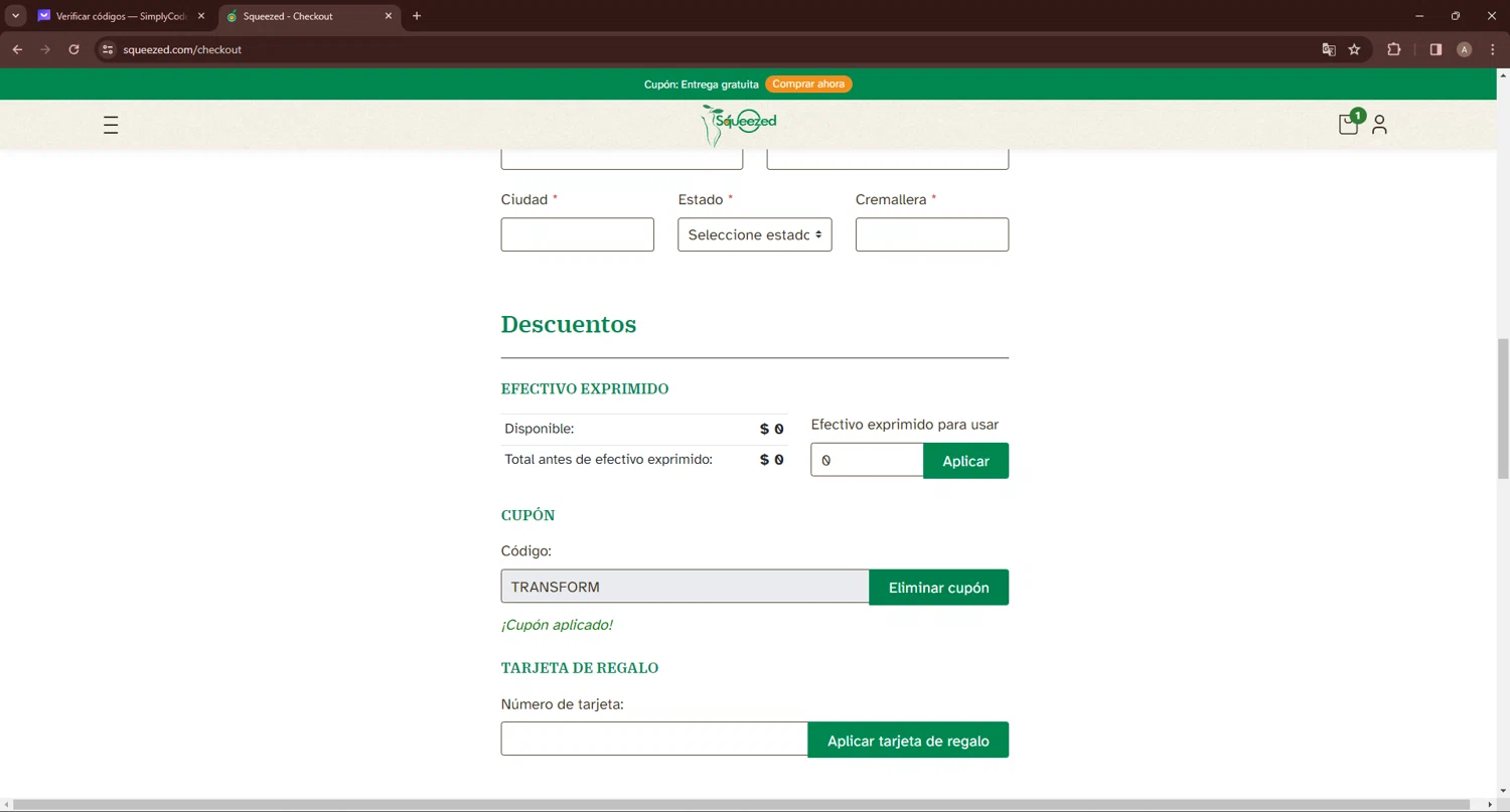 Squeezed Promo Codes 10 Off March 2024