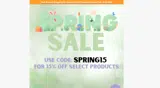 SPRING15 coupon verification screenshot