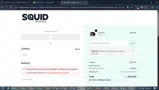 Squid Socks coupon verification screenshot