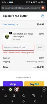 lubeyourfriends coupon verification screenshot