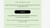 NATHANIEL25 coupon verification screenshot
