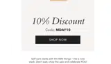 mday10 coupon verification screenshot