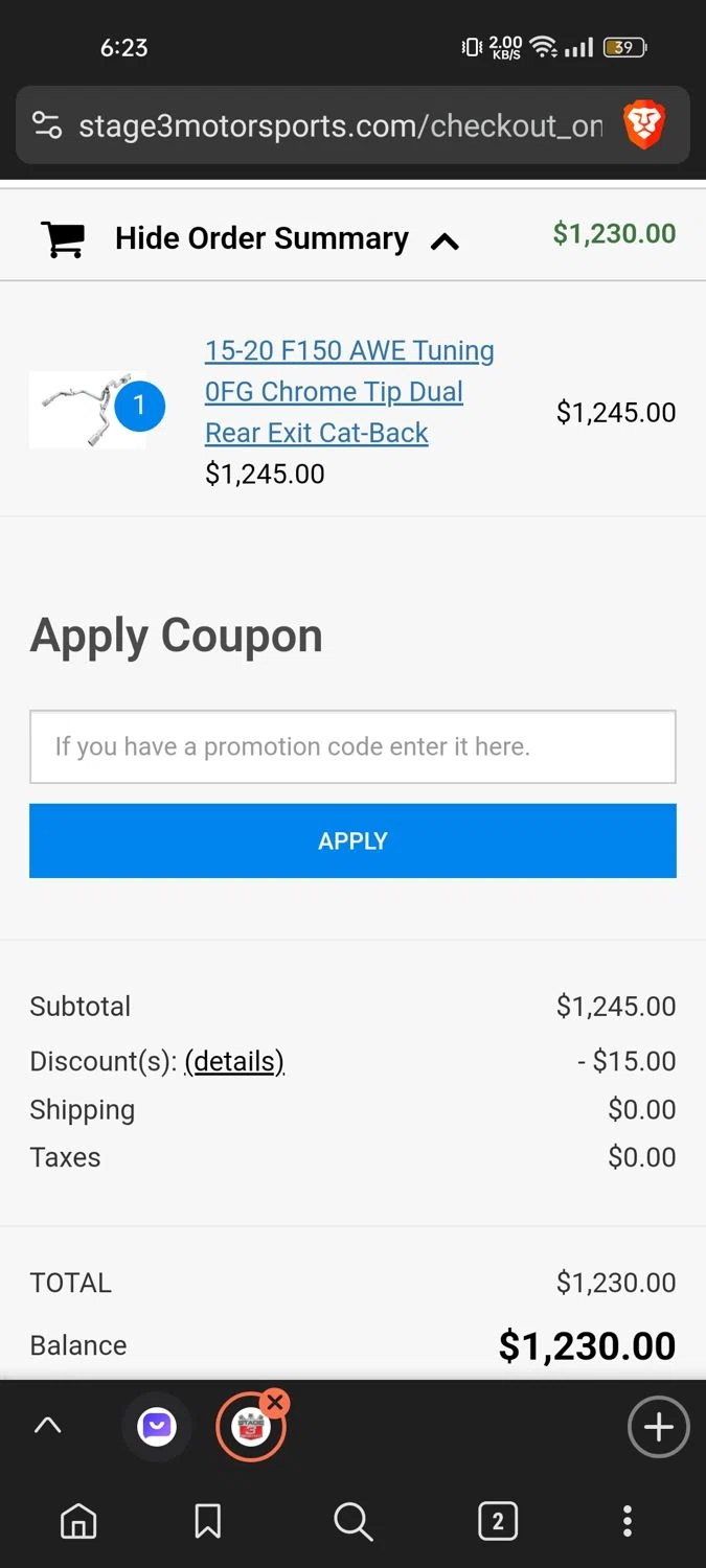 Stage 3 Motorsports Coupons 5 Off September 2024