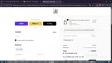 Welcome coupon verification screenshot