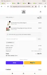 Andrea10 coupon verification screenshot