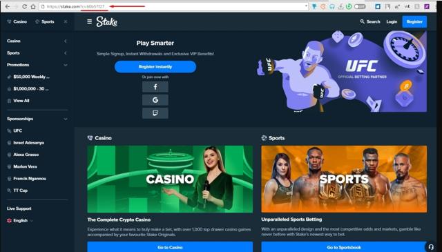 Stake checkout page showing Stake promo code box | Screenshot taken by SimplyCodes community member on Aug 16, 2021