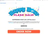 HAPPY716 coupon verification screenshot