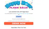 HAPPY826 coupon verification screenshot