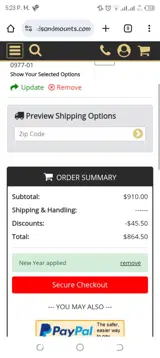 NEWYEAR coupon verification screenshot