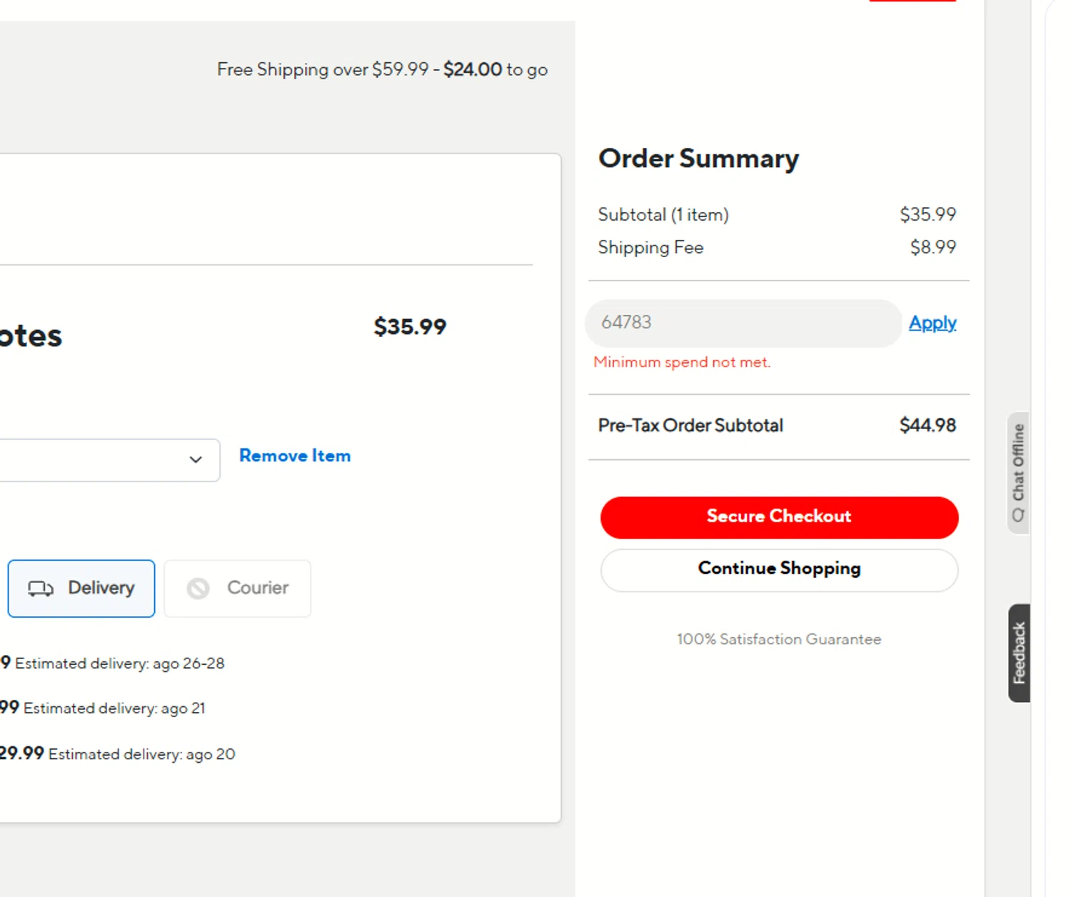 Staples promo code screenshot showing code 64783 applied at Staples checkout page. Uploaded by SimplyCodes community member mangoBajito1543 on Aug 14, 2025