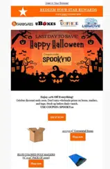 spooky10 coupon verification screenshot
