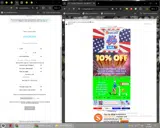 4THOFJULY coupon verification screenshot
