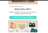 MEMORIALBOGO coupon verification screenshot