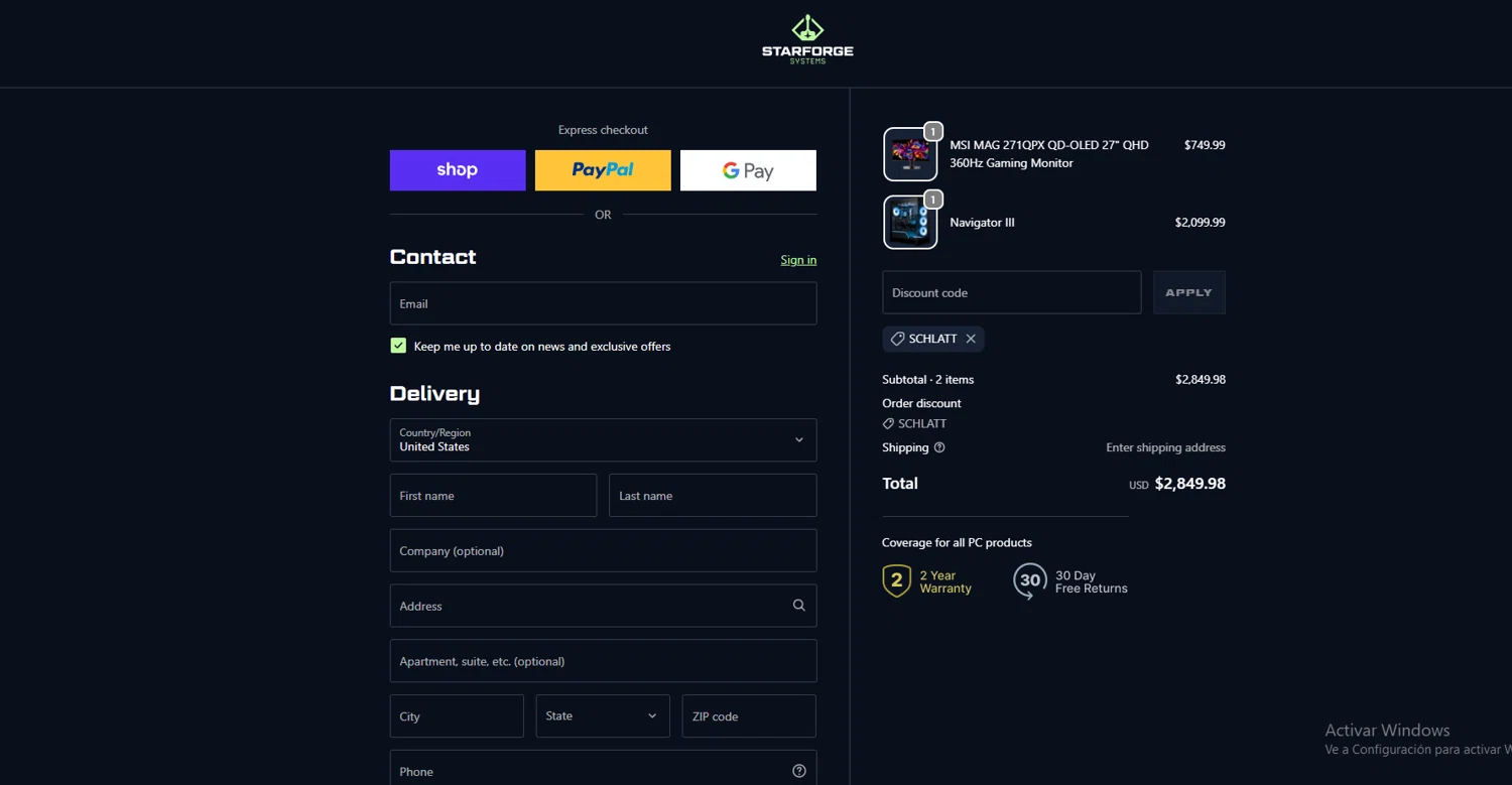 Starforge Systems Promo Code 10 Off February 2026 74048647 Petryc 