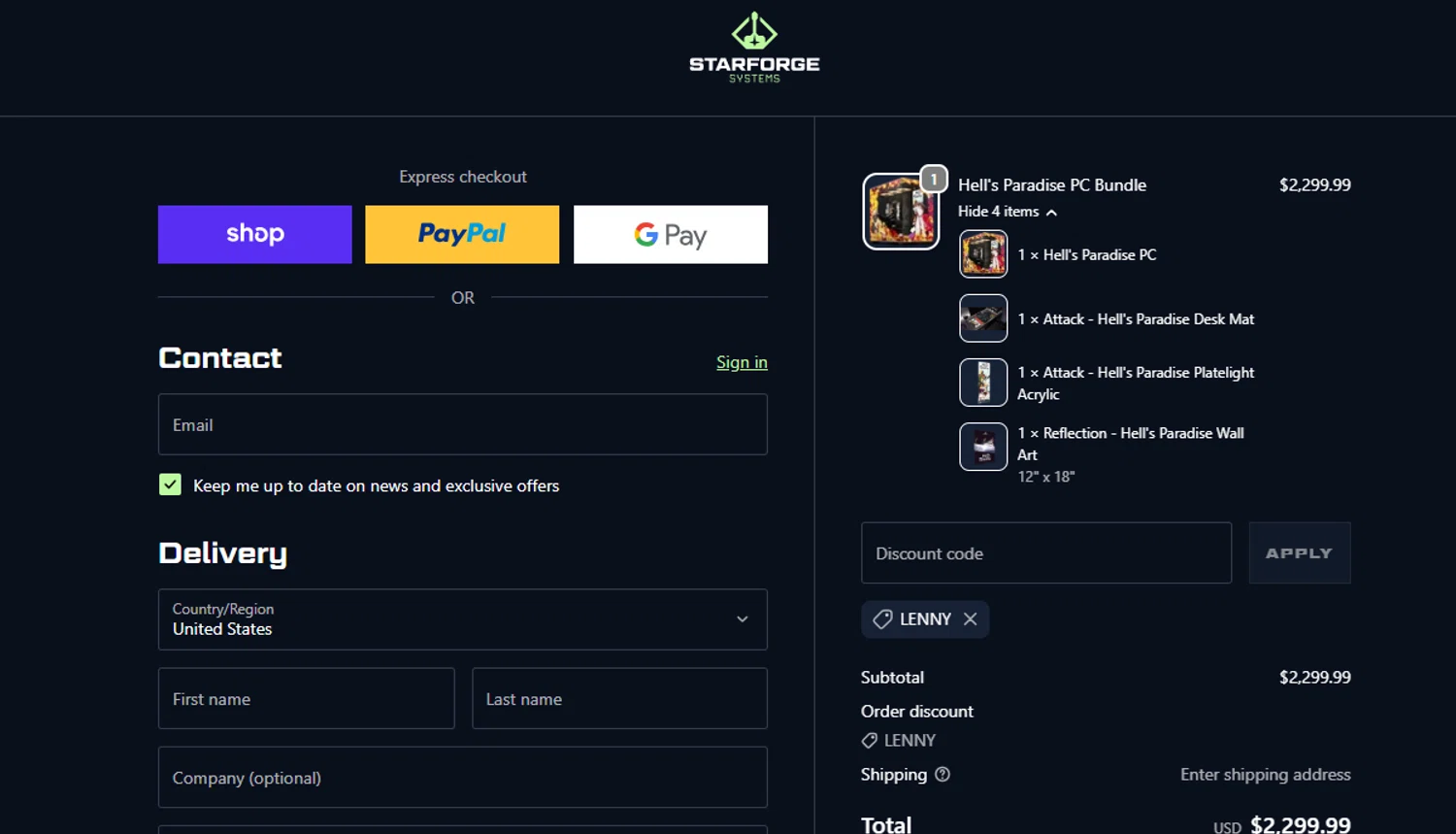 Starforge Systems Promo Code 10 Off January 2026 74637742 Francisco 
