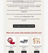 EASTER coupon verification screenshot
