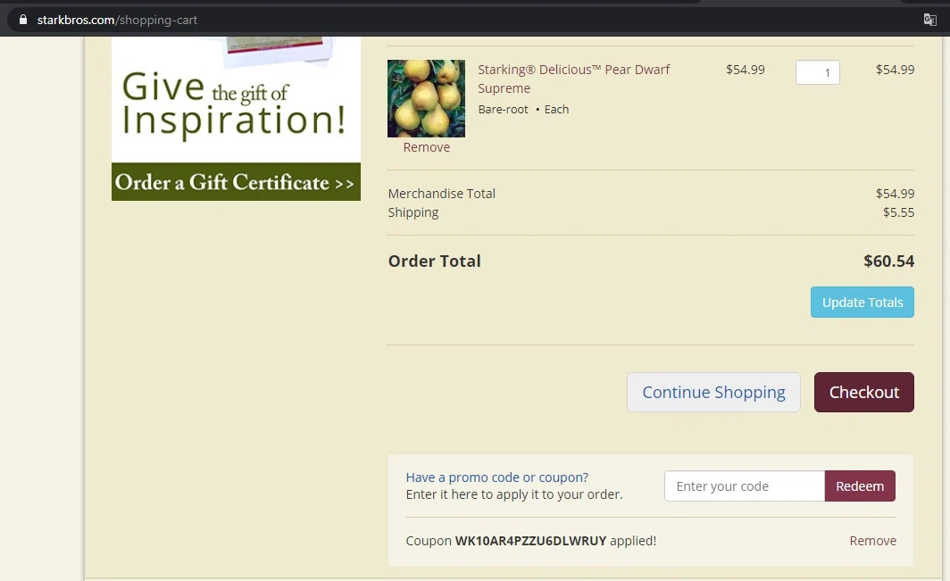 Stark Bro's Coupons 10 Off September 2024