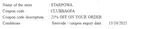 Starpowa coupon verification screenshot