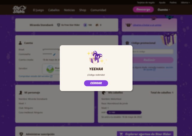 Star Stable checkout page showing Star Stable discount code box | Screenshot taken by SimplyCodes community member on May 16, 2025