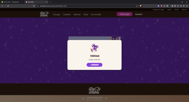Star Stable checkout page showing Star Stable discount code box | Screenshot taken by SimplyCodes community member on Jul 13, 2025