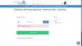 SRWINTER25 coupon verification screenshot