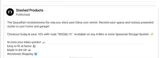 SOCIAL10 coupon verification screenshot