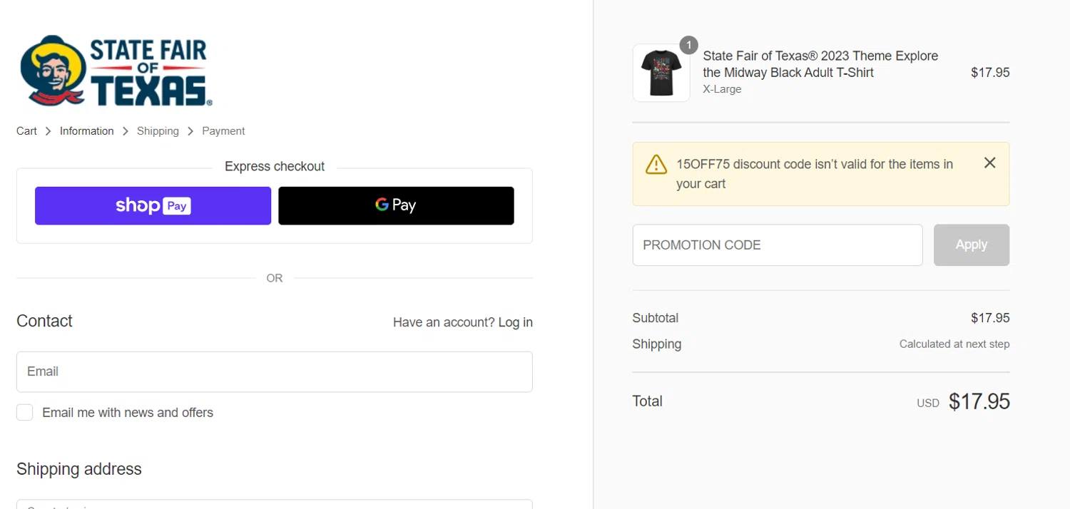 State Fair of Texas Promo Codes 20 Off October 2024