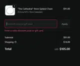 10LIMITED coupon verification screenshot