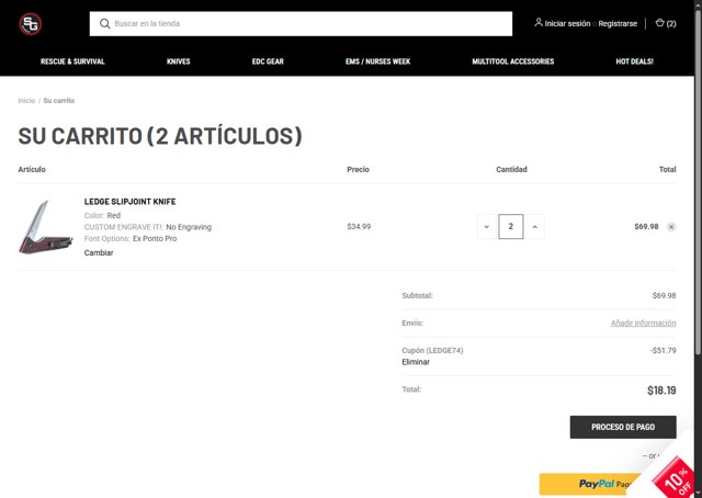 Statgear checkout page showing Statgear coupon code box | Screenshot taken by SimplyCodes community member on Aug 3, 2025
