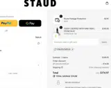 Staud coupon verification screenshot