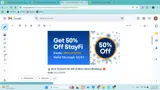HOLIDAY50 coupon verification screenshot