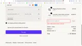 HOLIDAY coupon verification screenshot