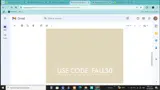 FALL30 coupon verification screenshot