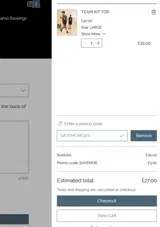 SAVEMORE10% coupon verification screenshot
