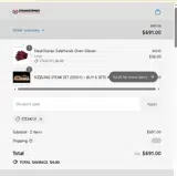 steak10 coupon verification screenshot