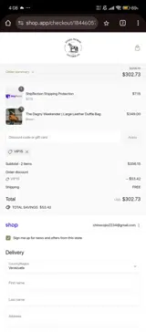 Steel Horse Leather coupon verification screenshot