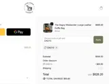 Steel Horse Leather coupon verification screenshot