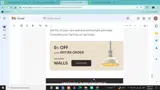 WALL5 coupon verification screenshot