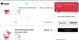 Steiff North America coupon verification screenshot