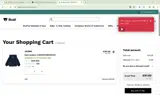 Steiff North America coupon verification screenshot