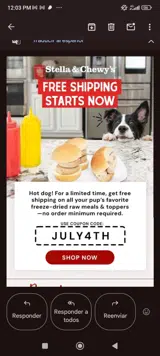 July4th coupon verification screenshot