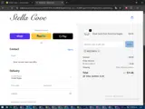 WELCOME10 coupon verification screenshot