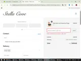 VACAY20 coupon verification screenshot