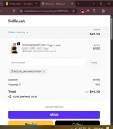 Biggirl_workingout01 coupon verification screenshot