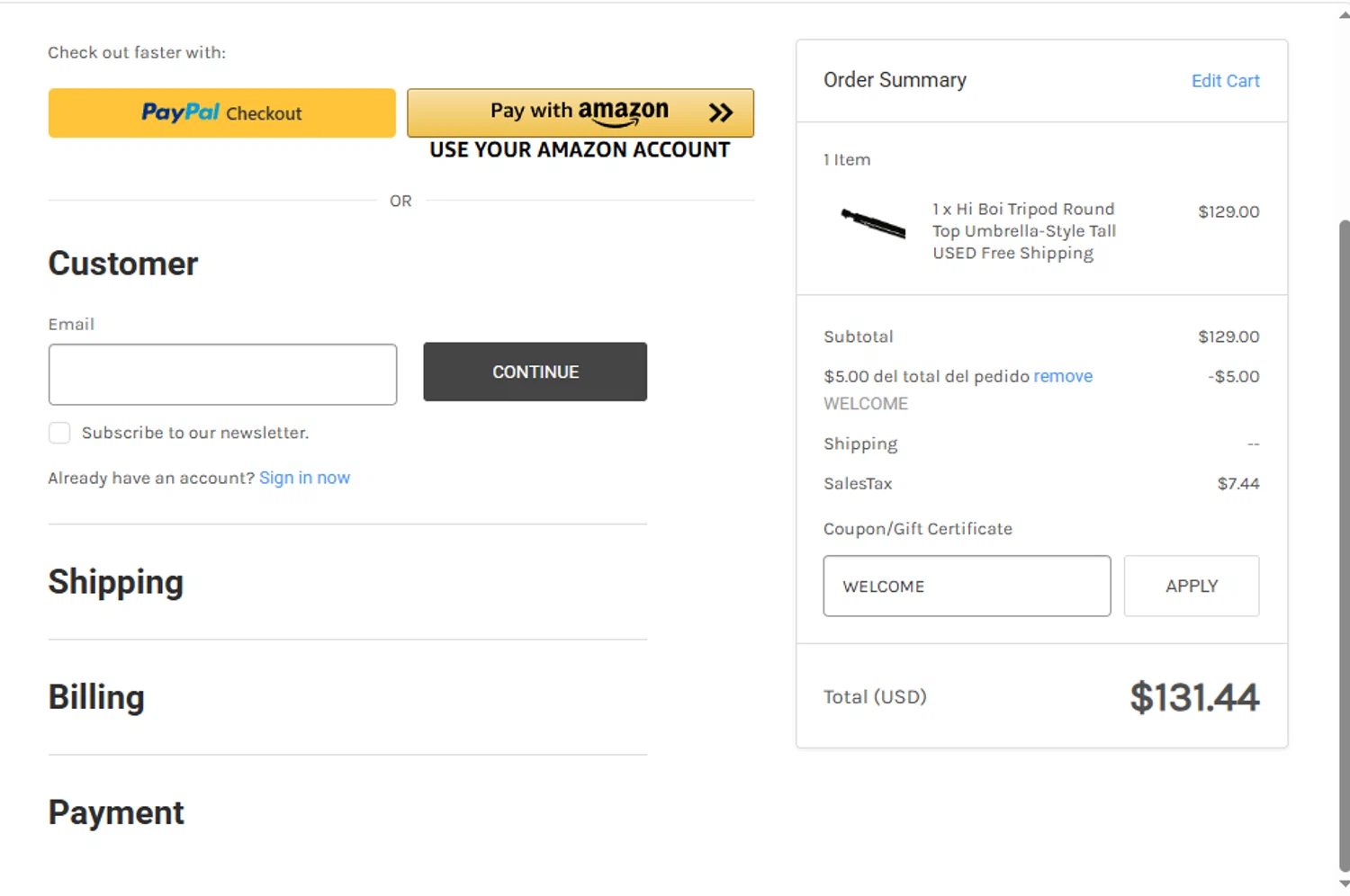 StenoWorks coupon code screenshot showing code WELCOME applied at StenoWorks checkout page. Uploaded by SimplyCodes community member FrugalHunter3134 on May 26, 2025