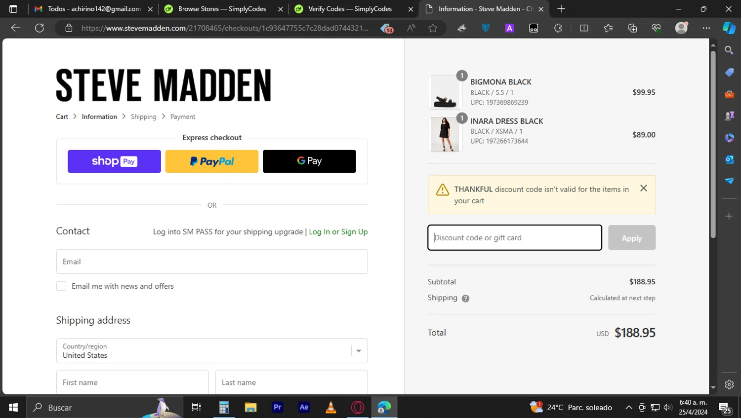 Steve Madden Promo Codes 40 Off May 2024