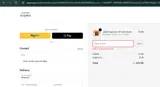 St George Leather coupon verification screenshot